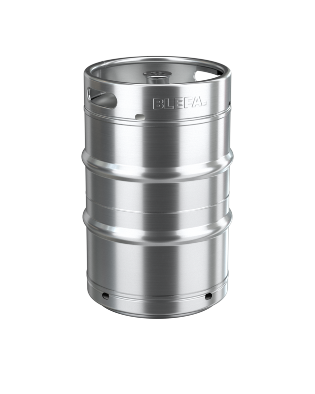 DIN KEG, stackable, 50-liter capacity