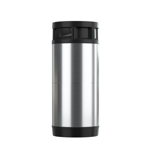 GSG 20.4-liter keg with rubber top and bottom rings